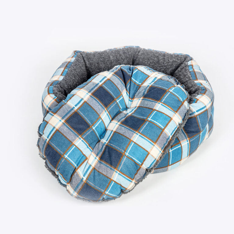 Danish Design - FatFace Fleece Check Deluxe Slumber Bed